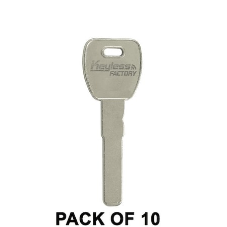 Keyless Factory KeylessFactory: Jeep / Fiat High Security Test Key SIP22, PK 10 MTK-SIP22